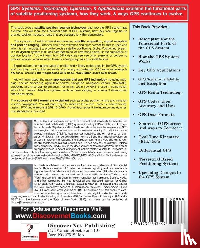 Levitan, Ben, Harte, Lawrence - GPS Systems