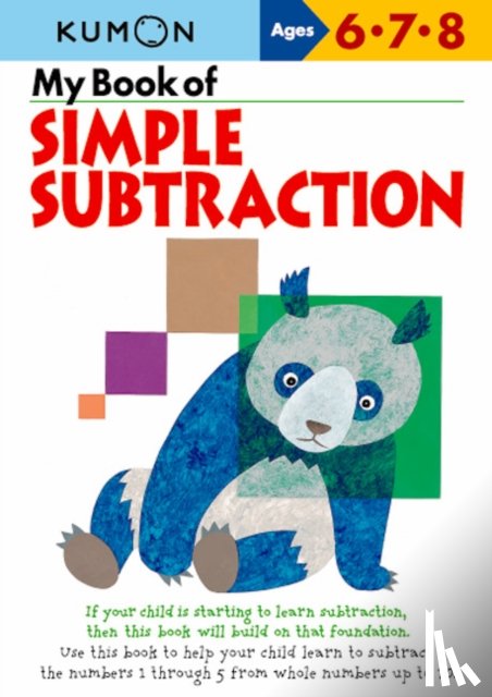 Publishing, Kumon - My Book Of Simple Subtraction