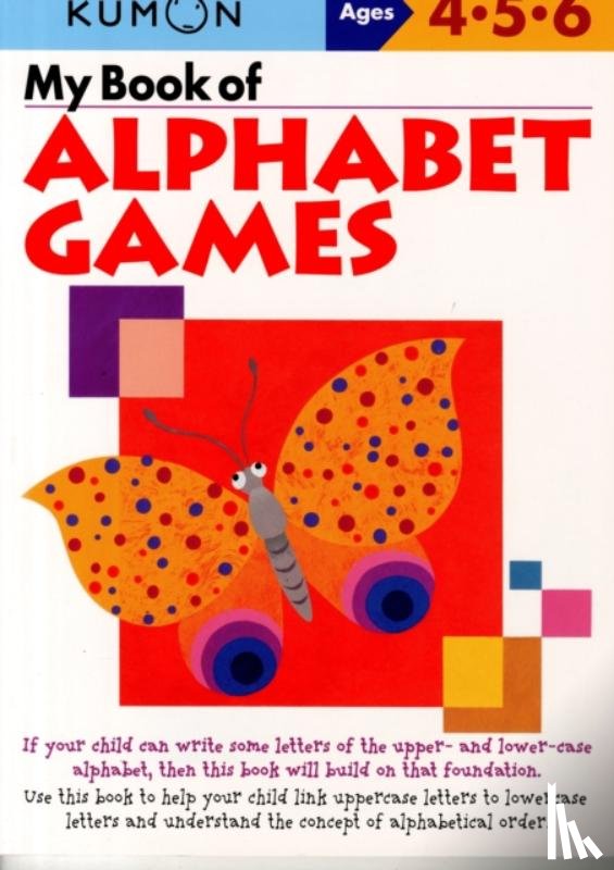 Publishing, Kumon - Kumon My Book of Alphabet Games