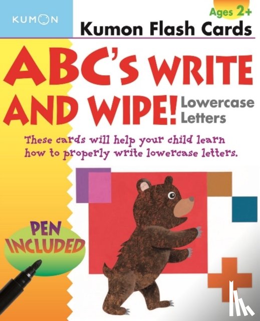 Kumon - ABC's Write and Wipe Lowercase Letters