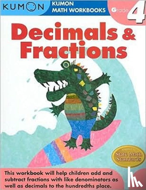 Publishing, Kumon - Kumon Grade 4 Decimals & Fractions