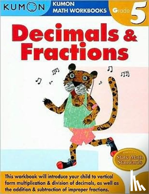 Publishing, Kumon - Kumon Grade 5 Decimals & Fractions