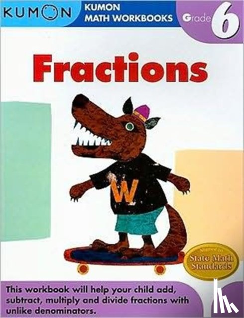 Publishing, Kumon - Kumon Grade 6 Fractions