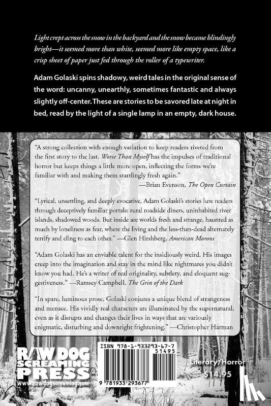 Golaski, Adam - Worse Than Myself