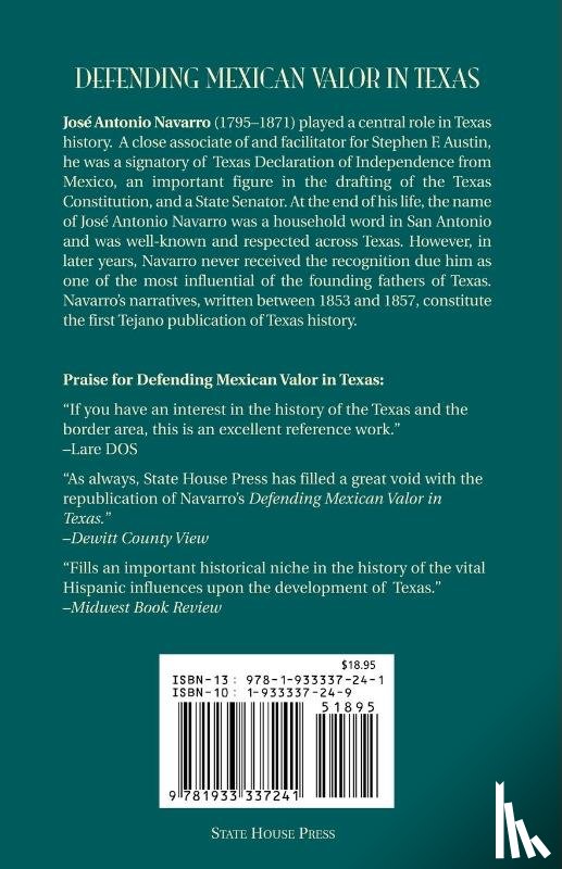 - Defending Mexican Valor in Texas