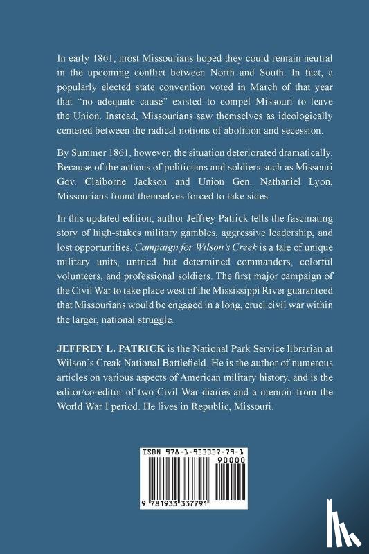 Patrick, Jeffrey L. - Campaign for Wilson's Creek