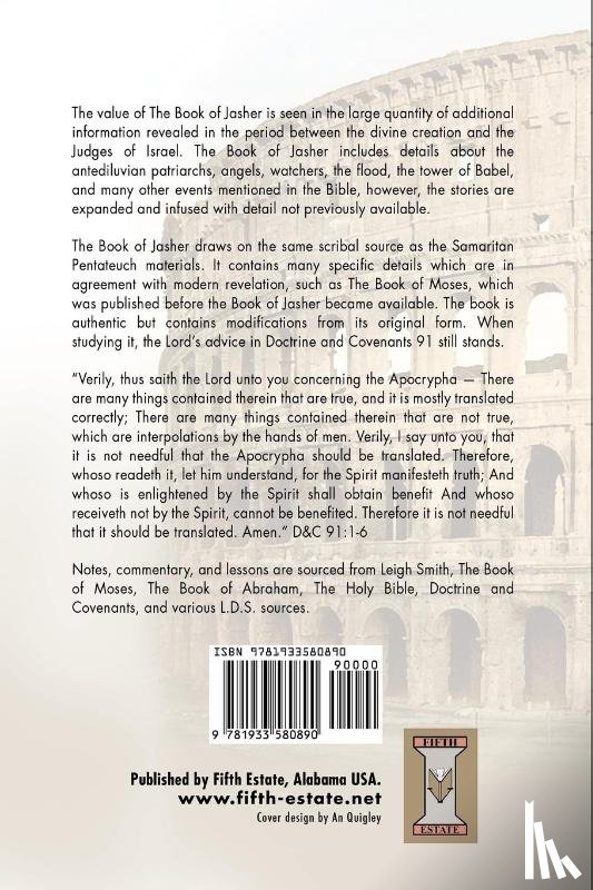 Lumpkin, Joseph B. - The Book of Jasher With Lessons and Commentary