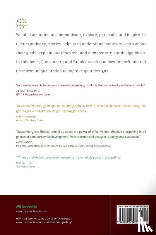 Quesenbery, Whitney, Brooks, Kevin - Storytelling for User Experience