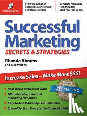 Abrams, Rhonda - Successful Marketing: Secrets & Strategies