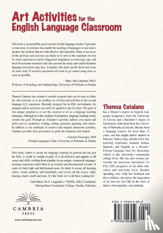 Catalano, Theresa - Art Activities for the English Language Classroom