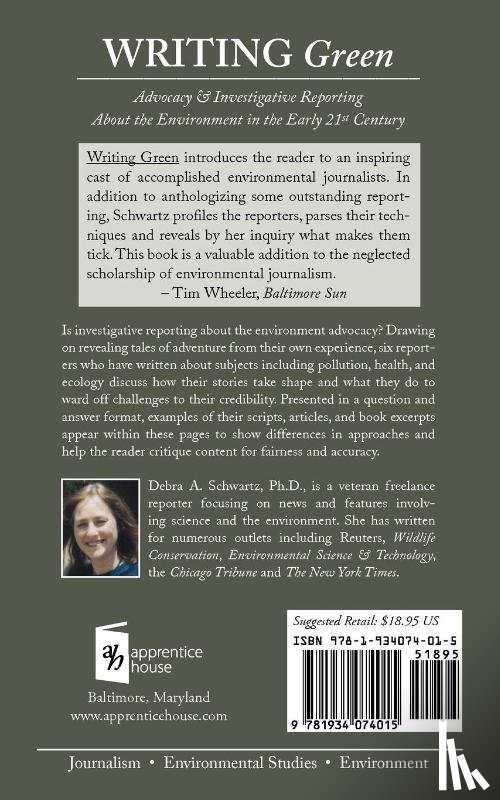 Schwartz, Debra A - Writing Green