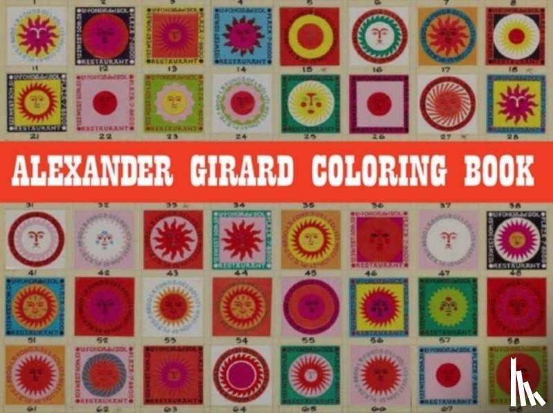  - Alexander Girard Coloring Book