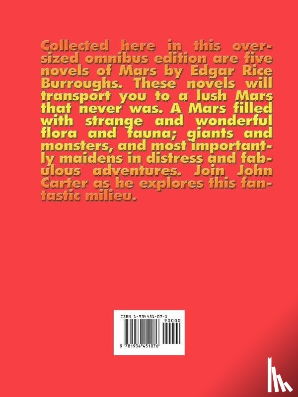 Burroughs, Edgar Rice - John Carter's Chronicles of Mars