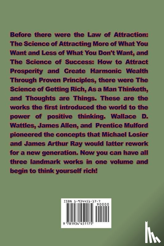 Wattles, Wallace D - Think Yourself Wealthy