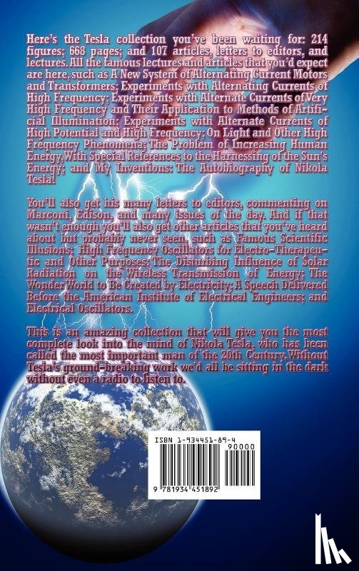 Tesla, Nikola - The Nikola Tesla Treasury