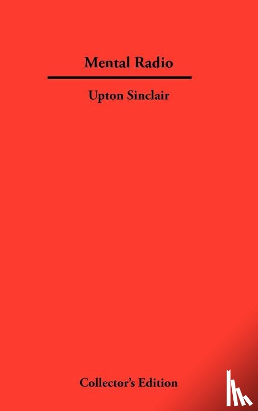 Sinclair, Upton - Mental Radio