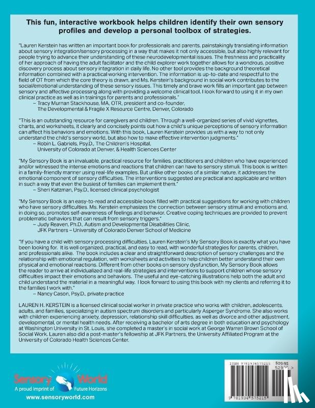 Kerstein, Lauren H. - My Sensory Book