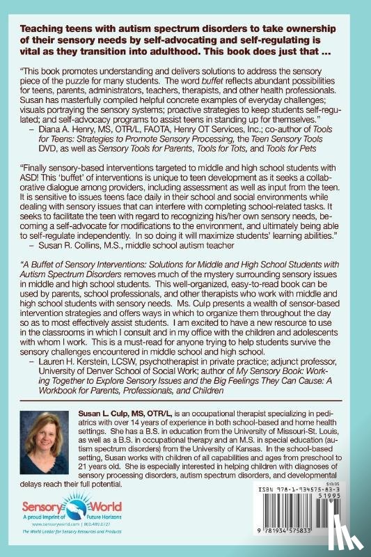 Culp, Susan L. - A Buffet of Sensory Interventions