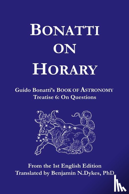 Bonatti, Guido - Bonatti on Horary
