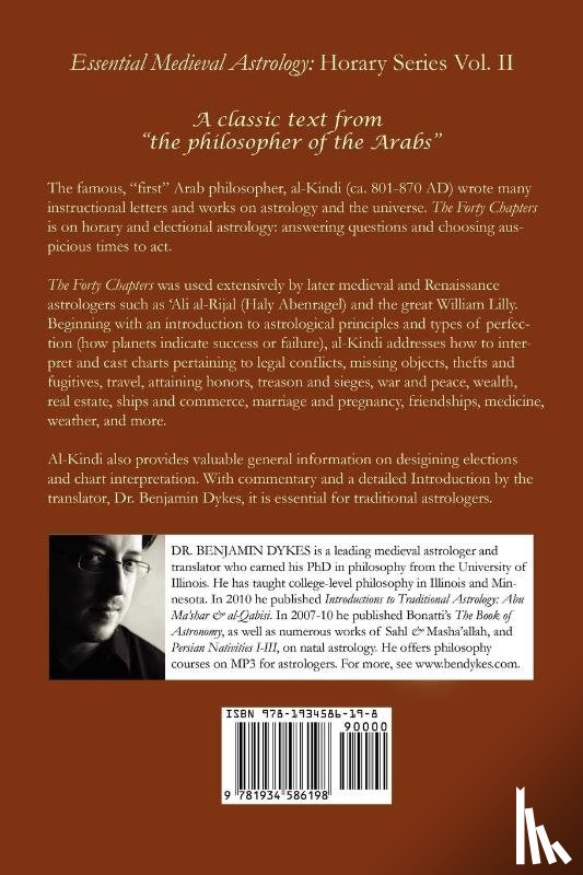 al-Kindi, Abu Yusuf - The Forty Chapters of Al-Kindi