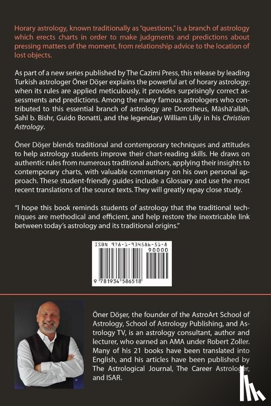 Doser, Oner, Dykes, Benjamin N - The Art of Horary Astrology