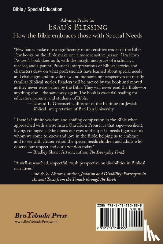 Prouser, Ora Horn - Esau's Blessing