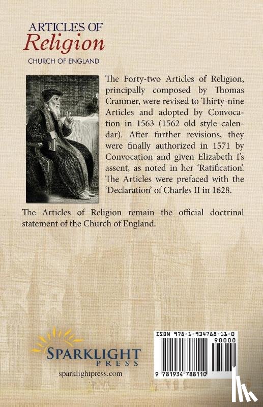Church of England - Articles of Religion