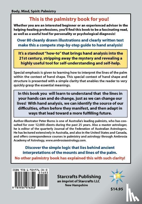 Burns, Peter - The Palmistry Textbook