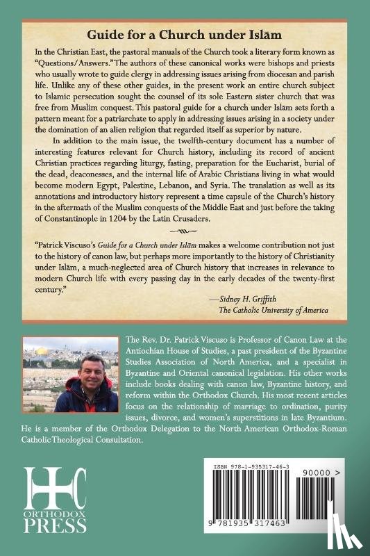 Balsamon, Theodore - Guide for a Church Under Islam