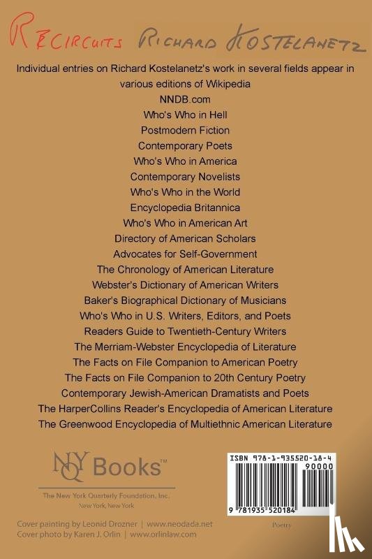 Kostelanetz, Richard - Recircuits