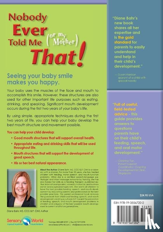 Bahr, Diane - Nobody Ever Told Me (or My Mother) That!