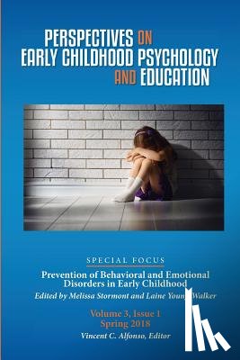 Alfonso, Vincent - Perspectives on Early Childhood Psychology and Education Vol 3.1: Prevention of Behavioral and Emotional Disorders in Early Childhood