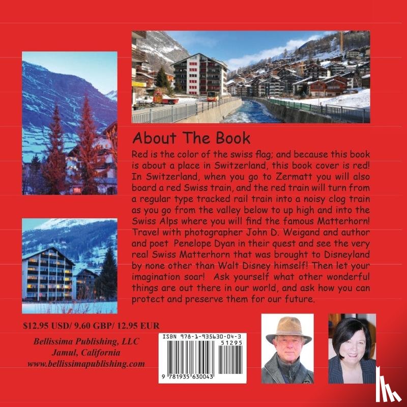 Dyan, Penelope - For The Matterhorn's Face, Zermatt Is The Place, A Kid's Guide To Zermatt, Switzerland