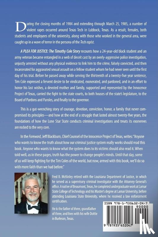 Fred, McKinley B - A Plea for Justice