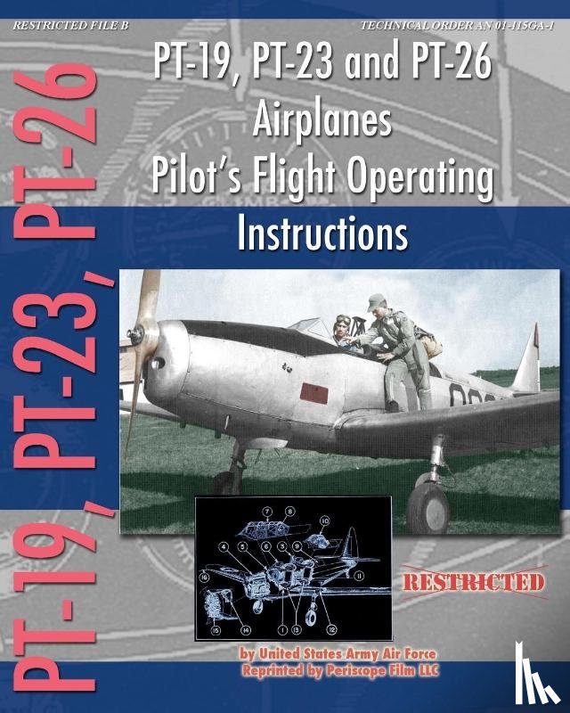 Army Air Force, United States - PT-19, PT-23 and PT-26 Airplanes Pilot's Flight Operating Instructions