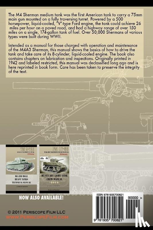 Department, War - M4 Sherman Medium Tank Technical Manual
