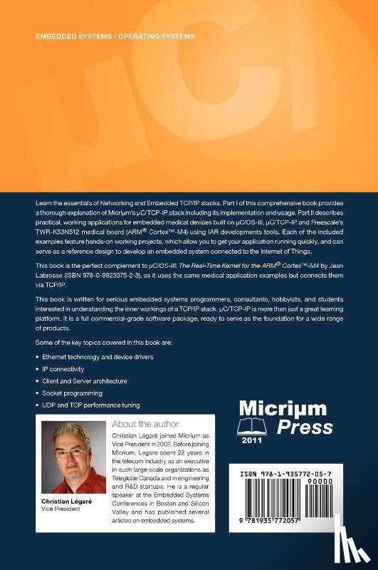Legare, Christian - C/TCP-IP, the Embedded Protocol Stack for the Kinetis Arm Cortex-M4