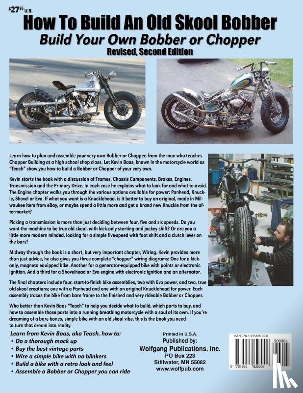 Baas, Kevin - How to Build an Old Skool Bobber