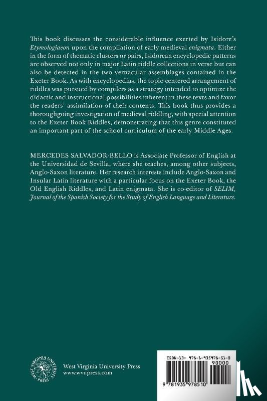Salvador-Bello, Mercedes - Isidorean Perceptions of Order