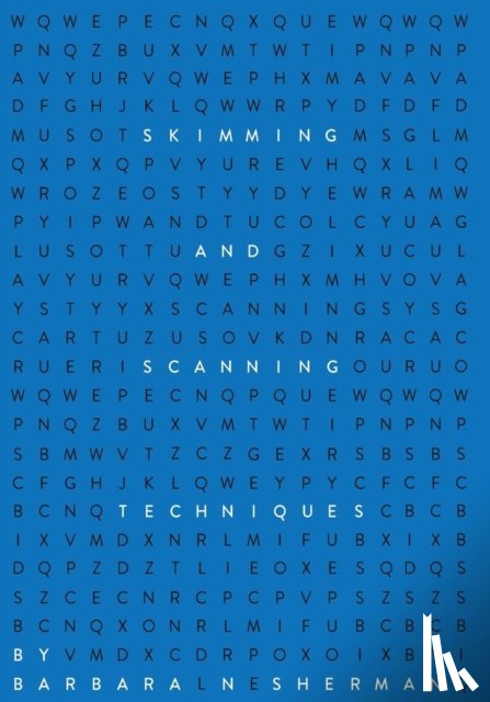 Sherman, Barbara N - Skimming and Scanning Techniques