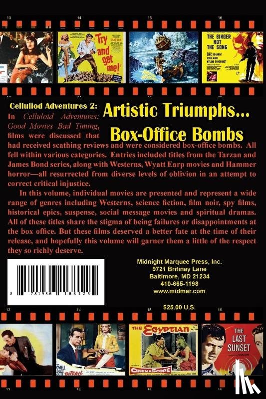 Anez, Nicholas - CELLULOID ADVENTURES 2 Artistic Triumphs-Box Office Bombs