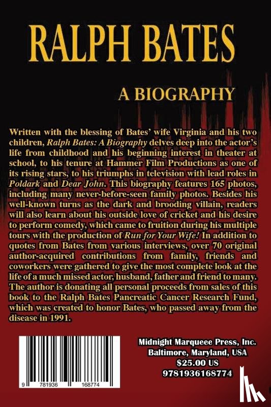Gullo, Christopher - Ralph Bates A Biography