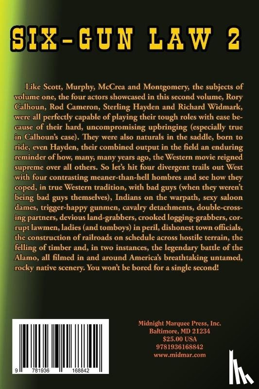 Atkinson, Barry - SIX-GUN LAW Volume 2