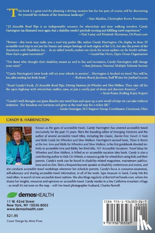 Candy B. Harrington - 22 Accessible Road Trips