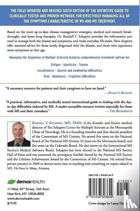 Schapiro, Randall T. - Managing the Symptoms of Multiple Sclerosis
