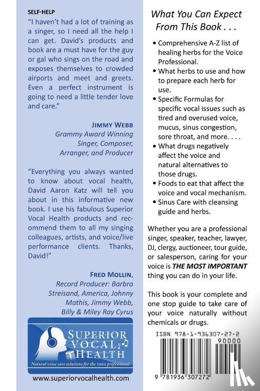 Katz, David Aaron - Superior Vocal Health