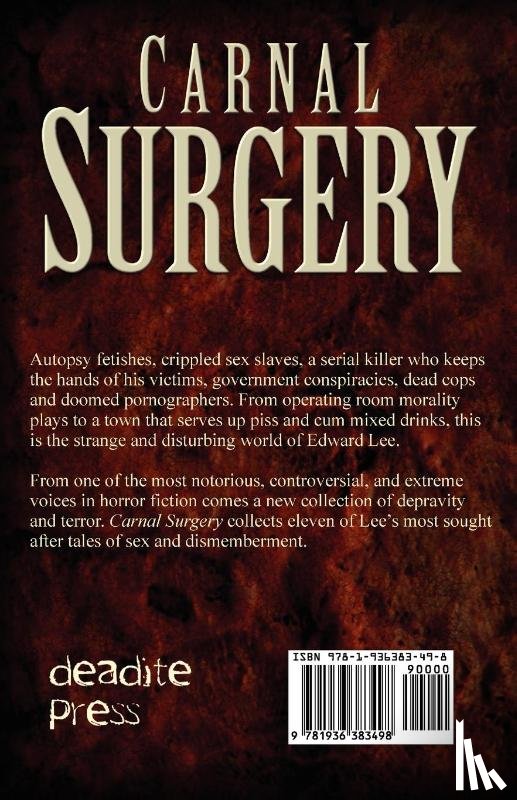 Lee, Edward - Carnal Surgery