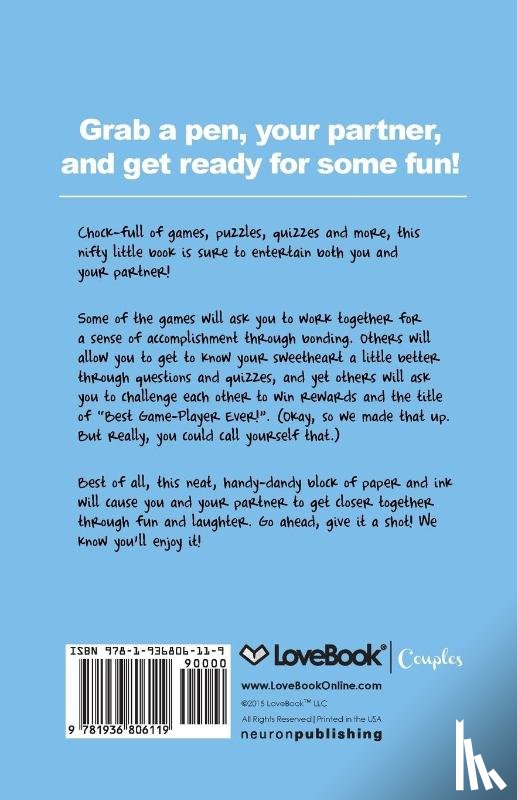 Lovebook - The Big Activity Book For Couples