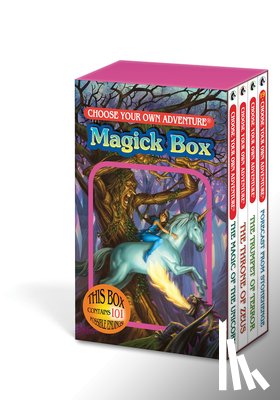 Lerme Goodman, Deborah, Goodman, Deborah Lerme - Choose Your Own Adventure 4-Book Boxed Set Magick Box (The Magic of the Unicorn, The Throne of Zeus, The Trumpet of Terror, Forecast from Stonehenge)
