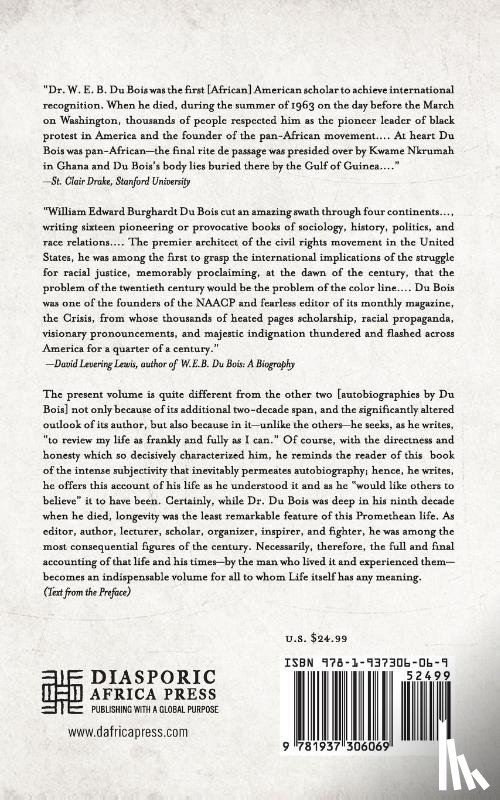 Du Bois, W E B - The Autobiography of W. E. B. DuBois